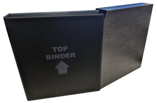 Album Topbinder Square Black con custodia Black Masterphil