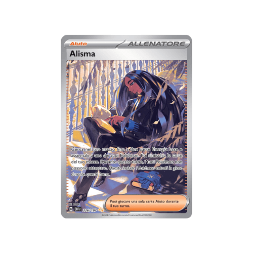 Pokémon Alisma 226/197 Ossidiana Infuocata ITA
