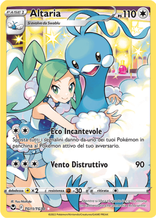Pokémon Altaria TG11/TG30 Tempesta Argentata ITA