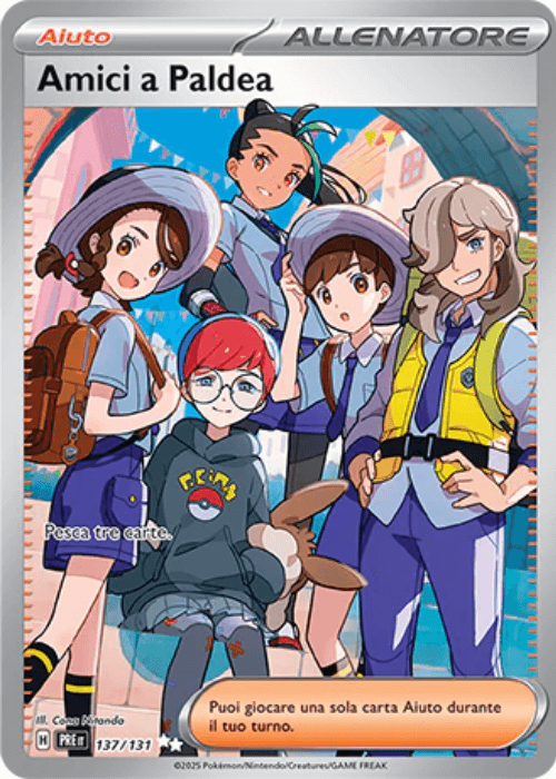 Pokémon Amici a Paldea 137/131 Evoluzioni Prismatiche ITA