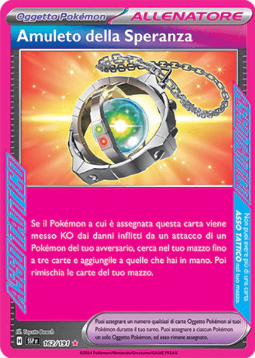 Pokémon Amuleto della Speranza 162/191 Scintille Folgoranti ITA