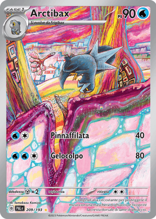 Pokémon Arctibax 209/193 Evoluzioni a Paldea ITA