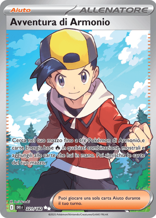 Pokémon Avventura di Armonio 221/182 Rivali Predestinati ITA