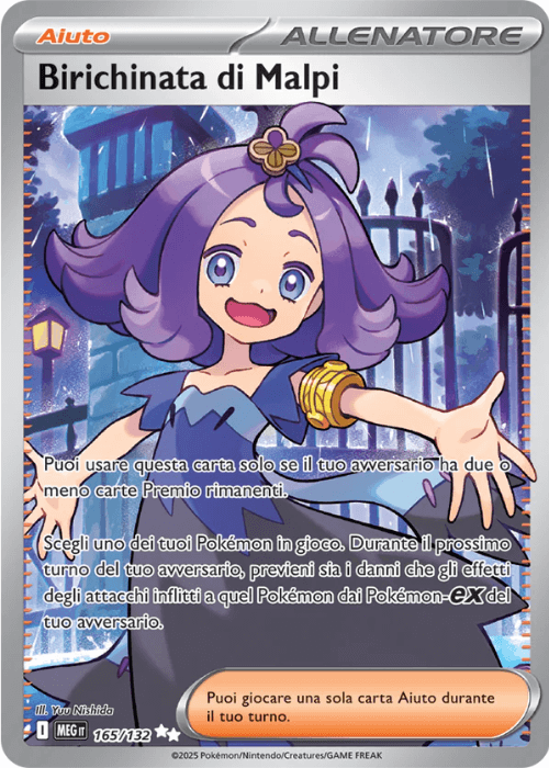 Pokémon Birichinata di Malpi 165/132 Megaevoluzione ITA