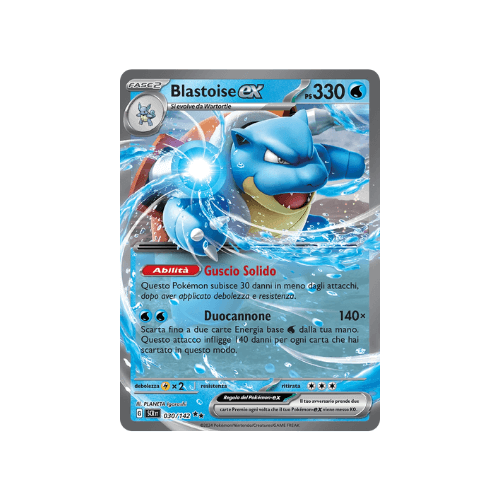Pokémon Blastoise ex 030/142 Corona Astrale ITA