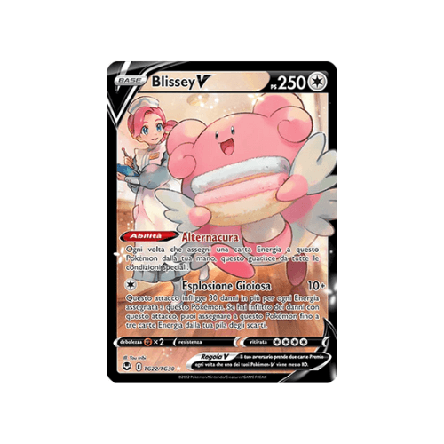 Pokémon Blissey V TG22/TG30 Tempesta Argentata ITA