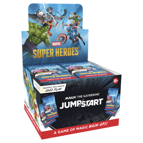 MTG Marvel Super Heroes Jumpstart Booster Display 24 buste ENG