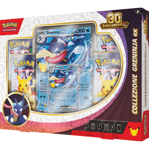 Pokémon 30° Anniversario Collezione Greninja ex ITA