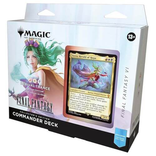 MTG Final Fantasy Collector's Commander Deck Bundle da 4 ENG