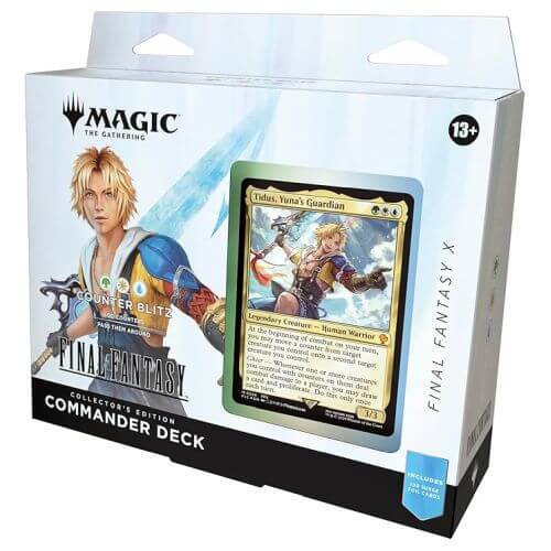 MTG Final Fantasy Collector's Commander Deck Bundle da 4 ENG