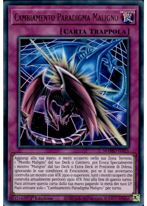 Yu-Gi-Oh! Cambiamento Paradigma Maligno MAMO 025 I Magnifici Monstri ITA