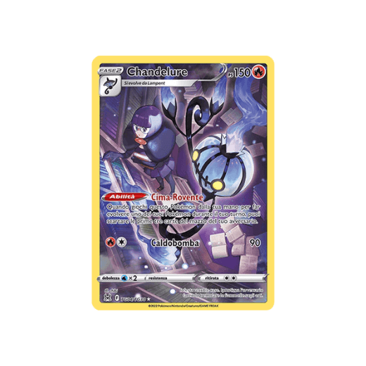 Pokémon Chandelure TG04/TG30 Origine Perduta ITA