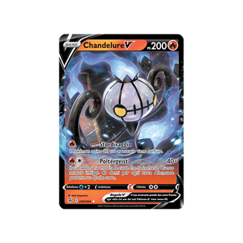 Pokémon Chandelure V 039/264 Colpo Fusione ITA