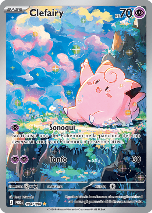 Pokémon Clefairy 094/088 Equilibrio Perfetto ITA