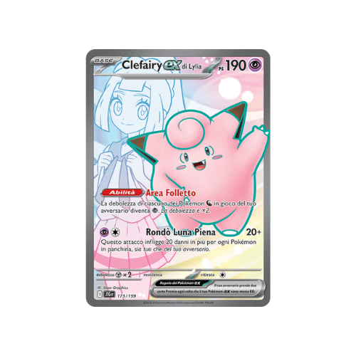 Pokémon Clefairy ex di Lylia 173/159 Avventure Insieme ITA