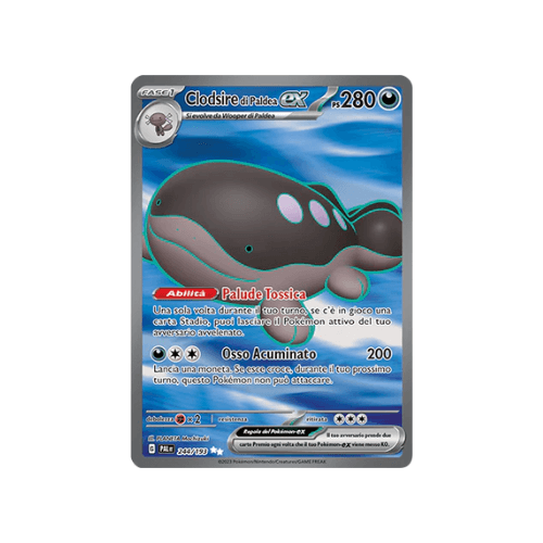 Pokémon Clodsire di Paldea ex 244/193 Evoluzioni a Paldea ITA