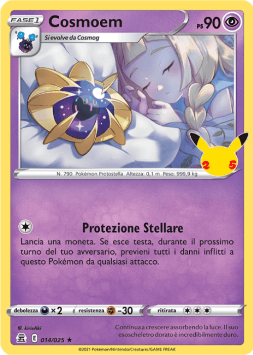 Pokémon Cosmoem 014/025 Gran Festa ITA