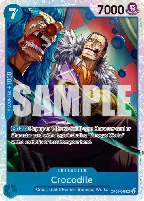 One Piece Crocodile Super Rare Reprint PRB02 ENG