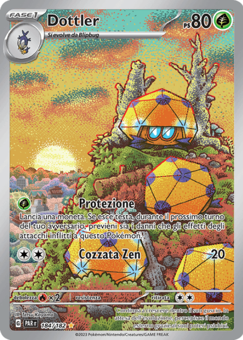 Pokémon Dottler 184/182 Paradosso Temporale ITA