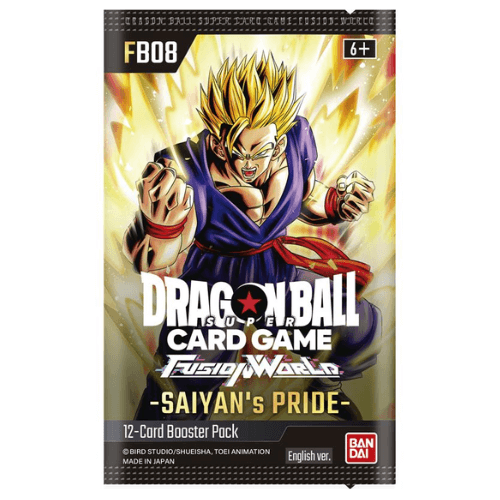 Dragon Ball Card Game Saiyan's Pride Fusion World FB08 ENG