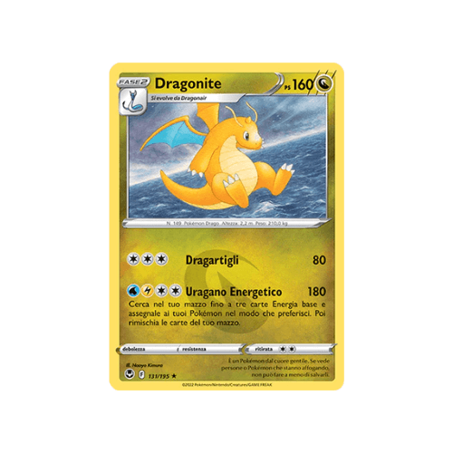 Pokémon Dragonite 131/195 Tempesta Argentata ITA