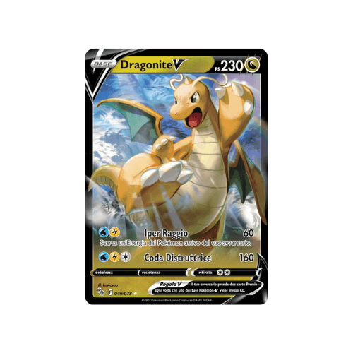 Pokémon Dragonite V 049/078 Pokémon Go ITA