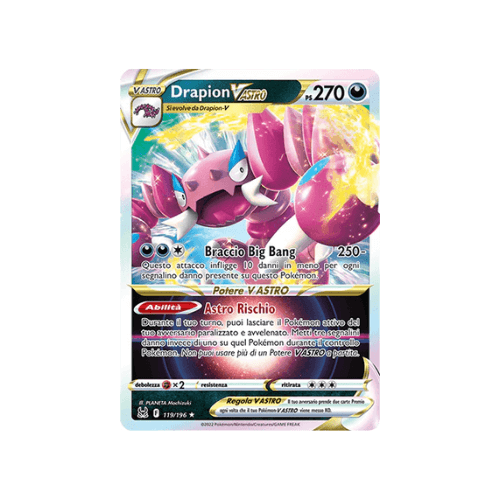 Pokémon Drapion VASTRO 119/196 Origine Perduta ITA