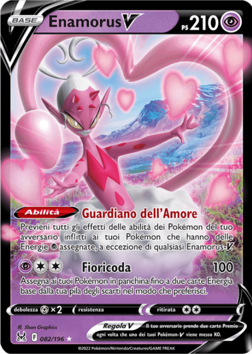 Pokémon Enamorus V 082/196 Origine Perduta ITA
