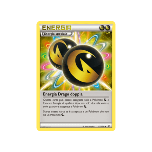 Pokémon Energia Drago Doppia 97/108 Furie Volanti ITA