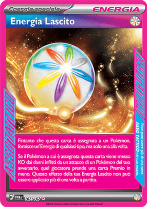 Pokémon Energia Lascito 167/167 Crepuscolo Mascherato ITA