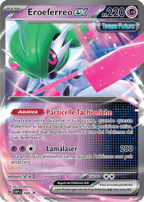 Pokémon Eroeferreo ex 068 Promo Scarlatto & Violetto ITA