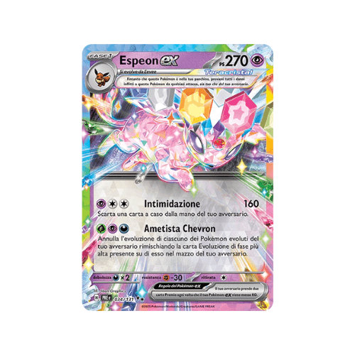 Pokémon Espeon ex 034/131 Evoluzioni Prismatiche ITA