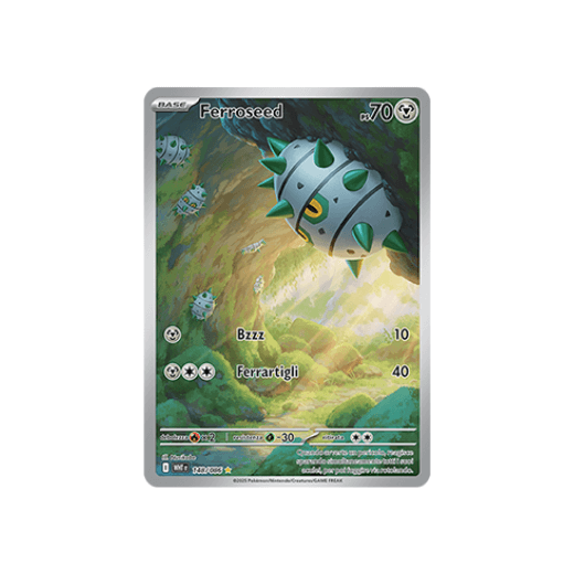 Pokémon Ferroseed 148/086 Fuoco Bianco ITA