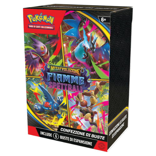 Pokemon Fiamme Spettrali Bundle 6 buste ITA