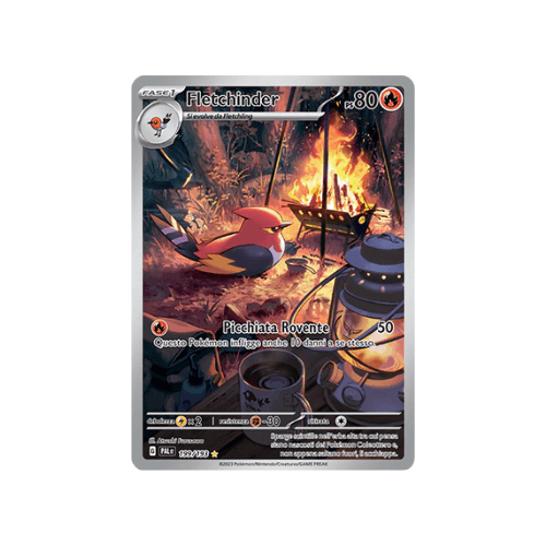 Pokémon Fletchinder 199/193 Evoluzioni a Paldea ITA