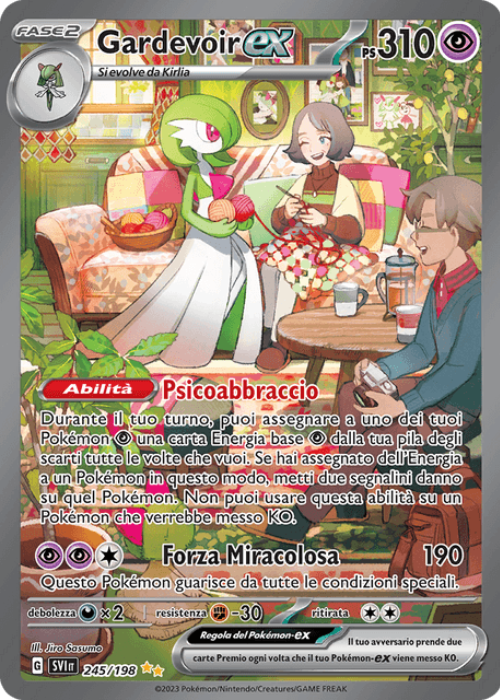 Pokémon Gardevoir ex 245/198 Scarlatto & Violetto ITA