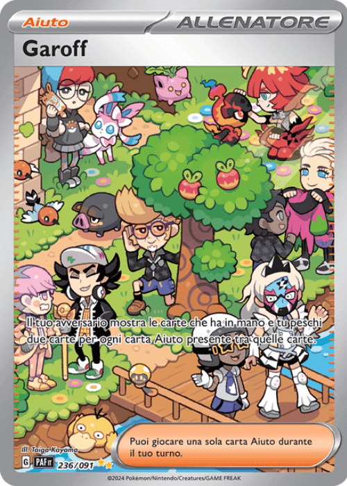 Pokémon Garoff 236/091 Destino di Paldea ITA
