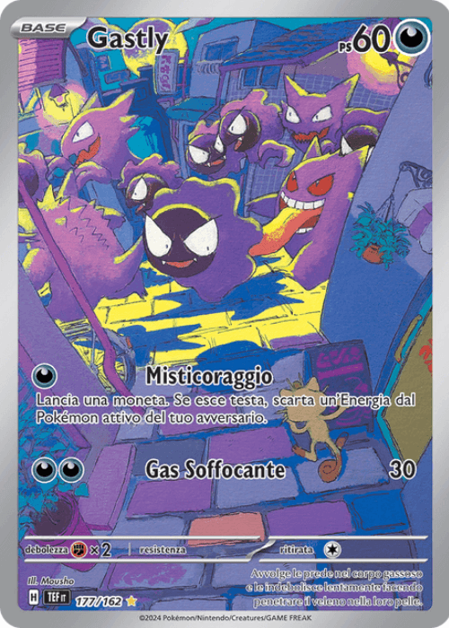 Pokémon Gastly 177/162 Cronoforze ITA