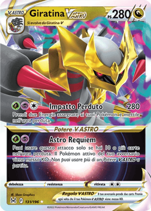 Pokémon Giratina V ASTRO 131/196 Origine Perduta ITA