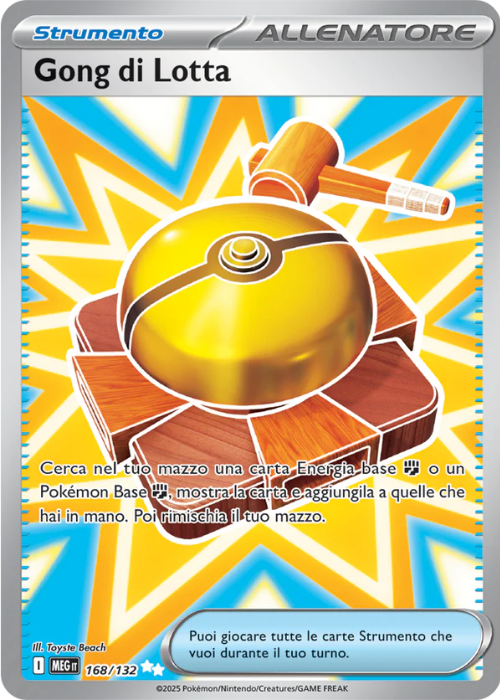 Pokémon Gong di Lotta 168/132 Megaevoluzione ITA