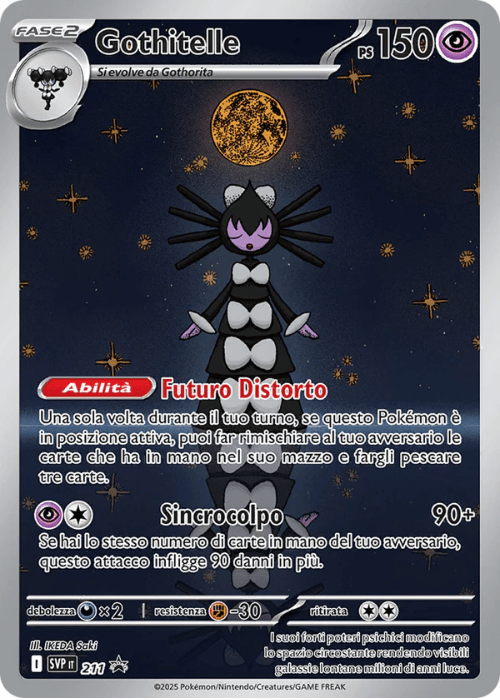 Pokémon Gothitelle 211 Promo Scarlatto & Violetto ITA