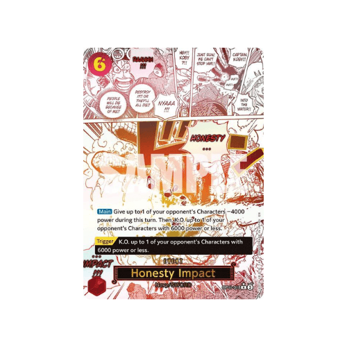Honesty Impact 018 Alternate Art OP11 ENG