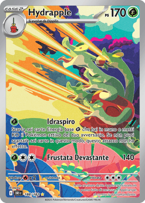 Pokémon Hydrapple 188/182 Rivali Predestinati ITA