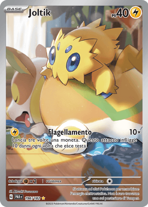 Pokémon Joltik 196/182 Paradosso Temporale ITA