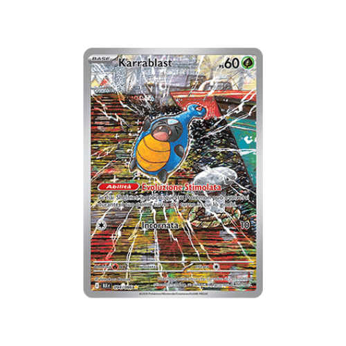 Pokémon Karrablast 094/086 Luce Nera ITA