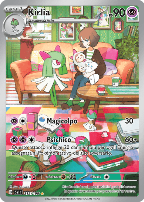 Pokémon Kirlia 212/198 Scarlatto & Violetto ITA