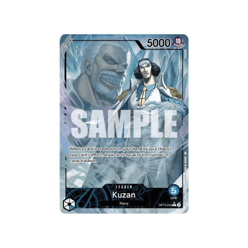 Kuzan 040 Leader Alternate Art OP12 ENG