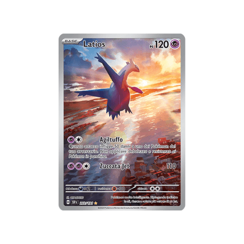 Pokémon Latios 203/191 Scintille Folgoranti ITA