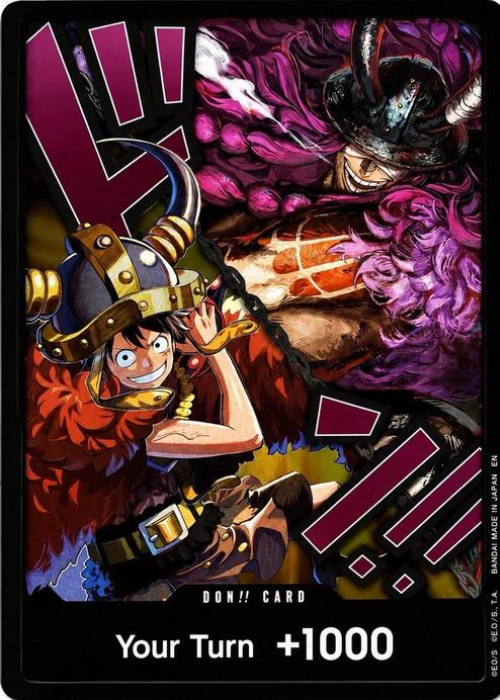 One Piece Luffy & Loki DON!! Card OP17 ENG