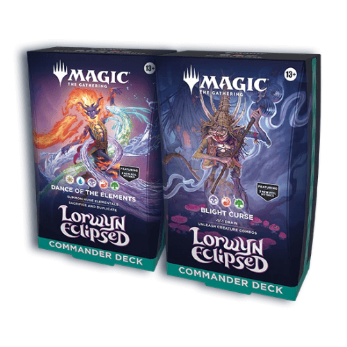 MTG Commander Deck Lorwyn Eclipsed Bundle 2 Mazzi ENG